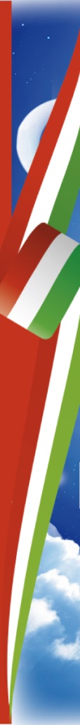 banner verticale bandiera italiana