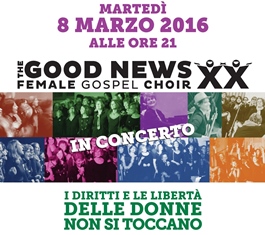 Puoi ingrandire l'immagine della locandina del concerto Female Gospel Choir (.pdf - 939 KB)