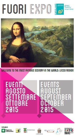copertina catalogo eventi "Fuori Expo" del territorio della provincia di Lecco