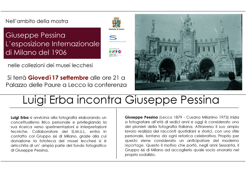 Conferenza: Luigi Erba incontra Giuseppe Pessina