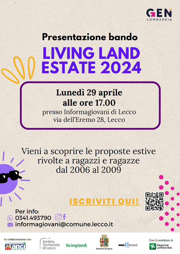2404 presentazione bando living land