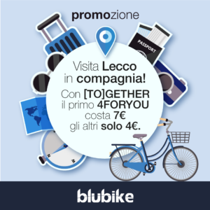 Together, nuova promozione del bike sharing