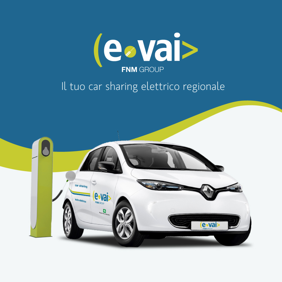 car sharing elettrico e-Vai