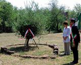 Campo dedicato ai martiri lecchesi a Fossoli