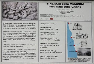 Itinerari della Memoria - I Partigiani delle Grigne (.jpg - 106 KB)