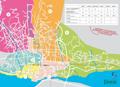 Puoi ingrandire la mappa zone raccolta settimanale rifiuti in città