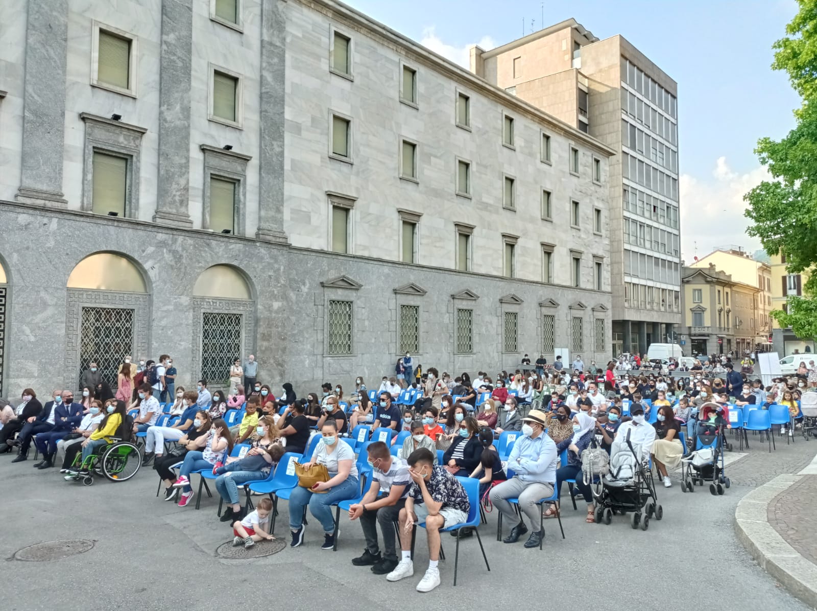 cerimonia in piazza Garibaldi - 3