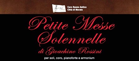 Concerto Petite Messe Solennelle