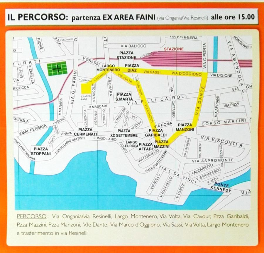 piantina dei percorsi del Carnevalone 2016 a Lecco (.jpg - 129 KB)