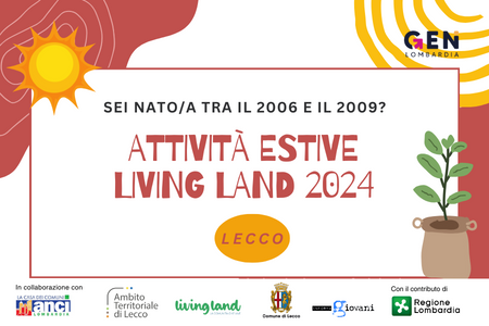Online il bando Living Land estate 2024