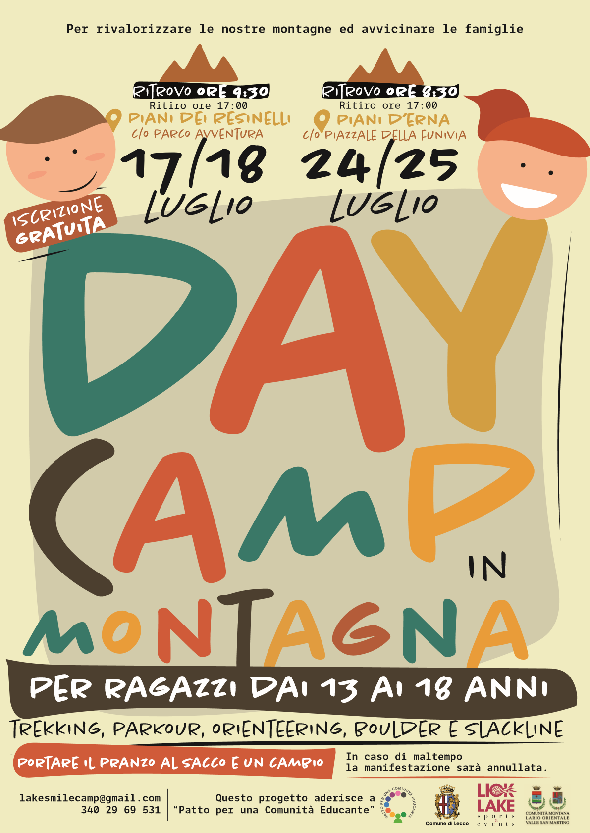 2107 day camp montagna